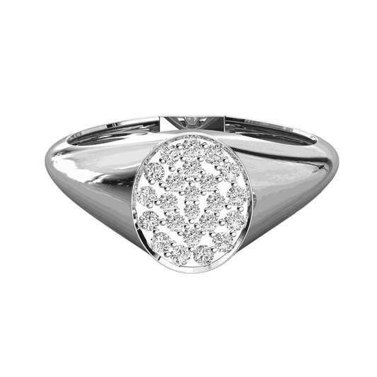 Top view 0.25 CT Round Cut Halo Moissanite Ring, diamond, ring, diamond ring, Round Cut, Moissanite Ring