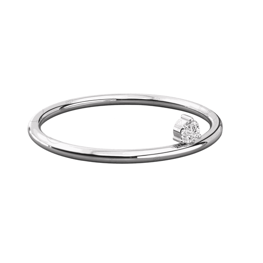 Round Cut Solitaire Moissanite Ring for Women