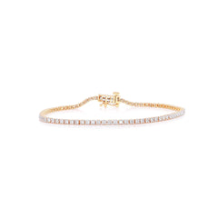 Bracciale tennis in diamanti taglio brillante rotondo da 1,20 CTW per donna