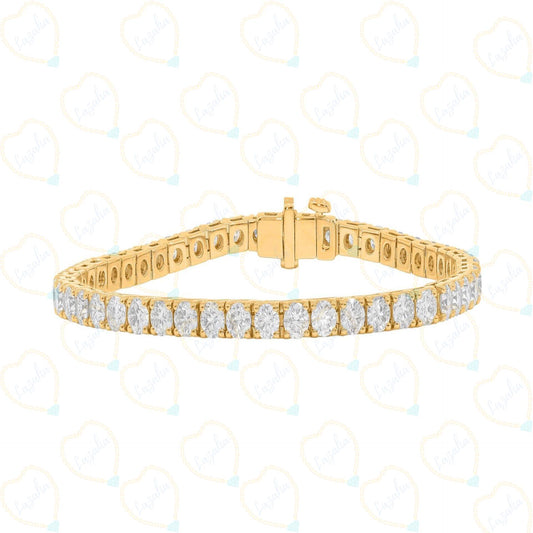 Bracciale tennis in diamanti taglio brillante rotondo da 1,50 CTW per donna