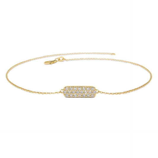 Bracciale Tennis-Lab Grown con diamanti taglio brillante rotondo da 0,70 CTW per donna