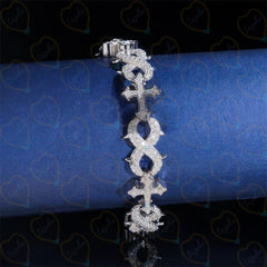 2.40 TCW Round Brilliant Cut Tennis Lab Grown Diamond Bracelet for Women