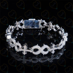 2.40 TCW Round Brilliant Cut Tennis Lab Grown Diamond Bracelet for Women