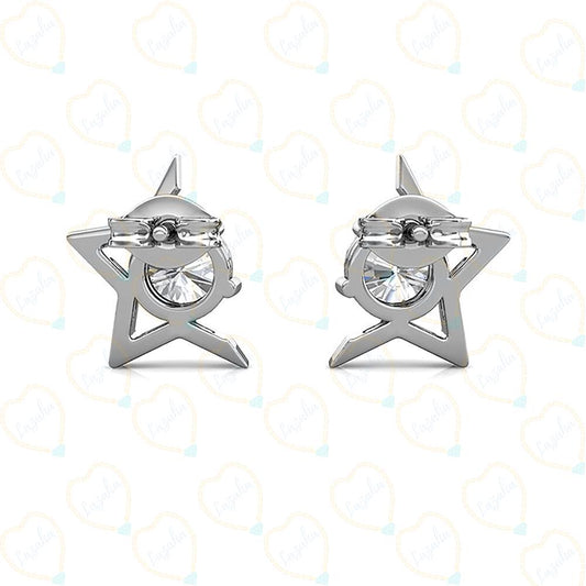 2.00 CTW Round Cut Stud Lab Grown Diamond Earrings for Women