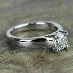 2.00 CTW Round Cut Solitaire Lab Grown Diamond Ring for Women