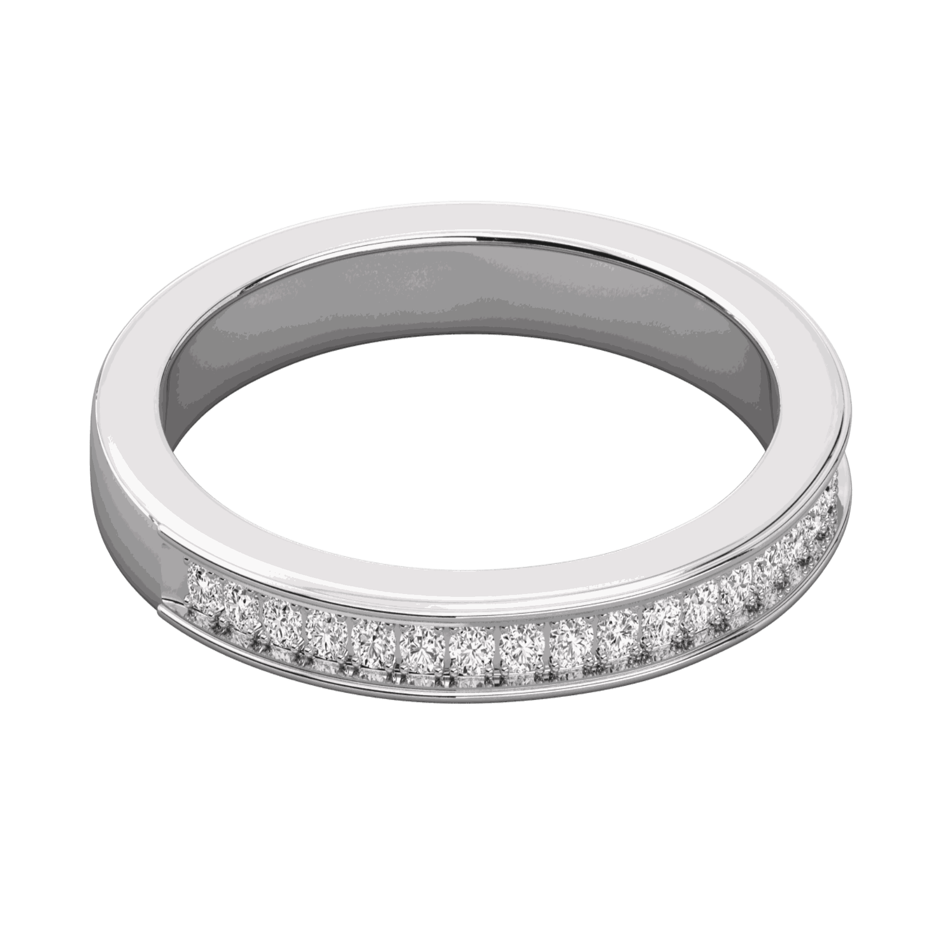 0.40 CTW Round Cut Half Eternity Lab Grown Diamond Ring, Diamond Ring For Women, 0.40 CT Round Cut, Half Eternity Diamond Ring, Round Cut Diamond Ring, Lab grown Diamond Ring, 0.40 CT Diamond Ring, Fine jewelry, fine jewelry brand, diamonds jewelry, engagement rings, Diamond Ring Settings