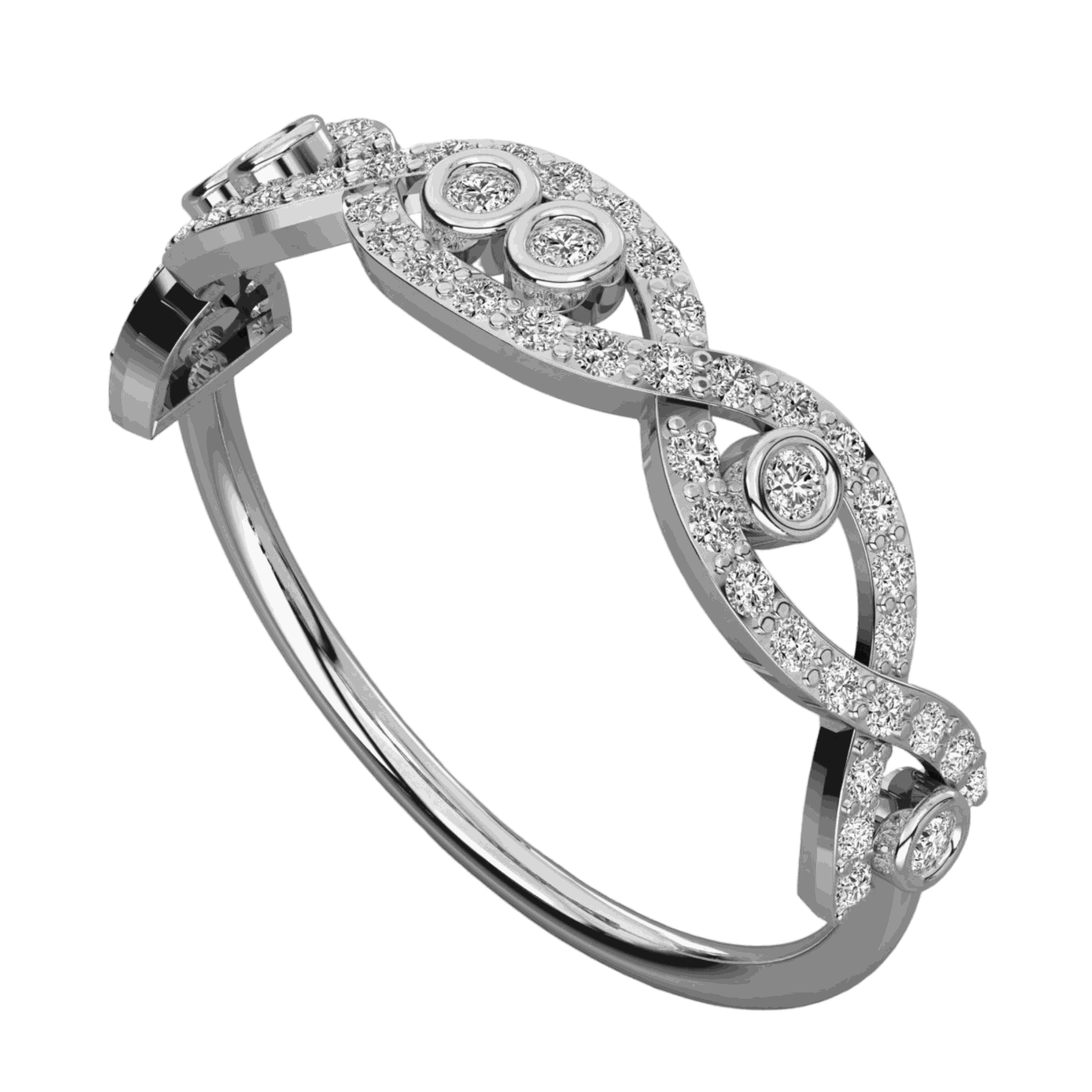 0.30 CTW Round Cut Twisted Lab Grown Diamond Ring for Women, Diamond Round cut Ring, Diamond ring, Diamond Ring for Women, lab grown diamond, Twisted Diamond Ring, Ring, 0.30 CT Diamond ring, Engagement Ring, Wedding Ring