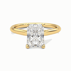 2.00 CTW Radiant Cut Solitaire Lab Grown Diamond Ring for Women