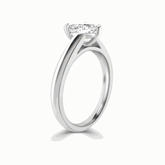 1.00 CTW Heart Cut-Solitaire Lab-Grown Diamond Ring for Women by Lazaha