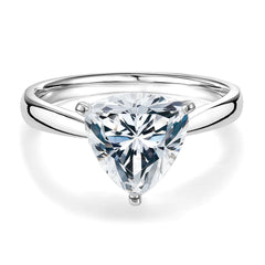 Trillion-Cut Solitaire Lab Grown Diamond Ring for Her