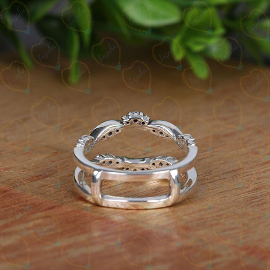 Round Cut Eternity Lab Grown Diamond Ring for Women