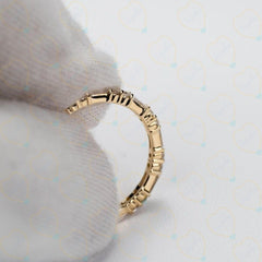 Anello da donna con diamante solitario taglio baguette da 0,60 CTW, creato in laboratorio