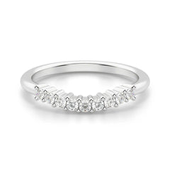 1.30 CTW Round Cut Bridal Set Lab Grown Diamond Ring for Women