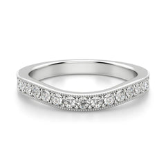 1.90 CTW Round Cut Eternity Lab Grown Diamond Ring for Women