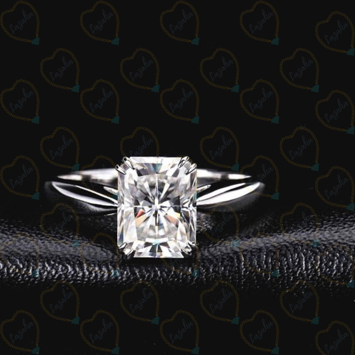 2.00 TCW Radiant Cut Solitaire Lab Grown Diamond Ring for Women