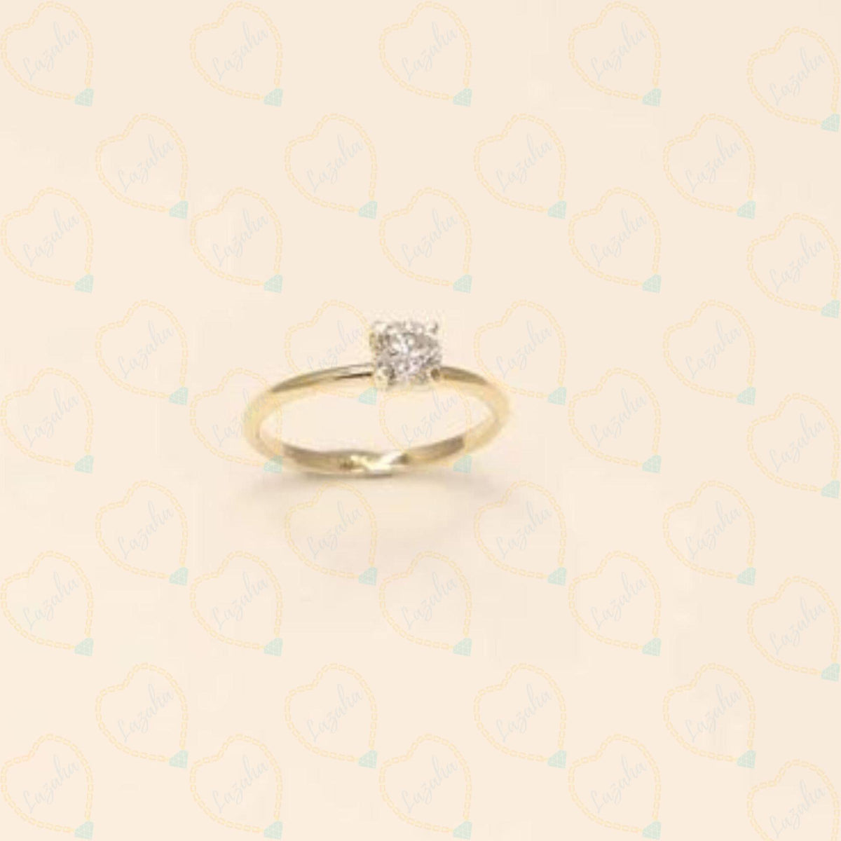 1.00 CTW Round Cut Solitaire Lab Grown Diamond Ring for Women