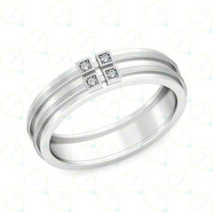 Round Cut Art Deco Lab Grown Diamond Ring for Women