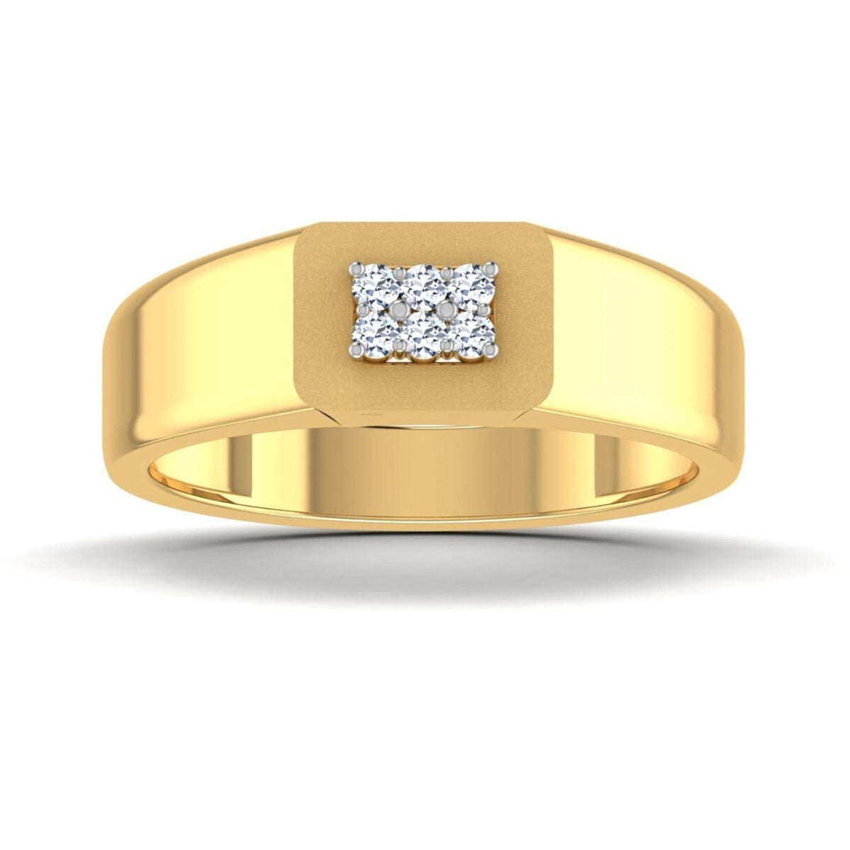 Round Cut Solitaire Lab Grown Diamond Ring for Women