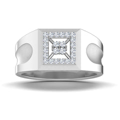 Round Cut Modern Jewelry Lab Grown Diamond Ring for Women