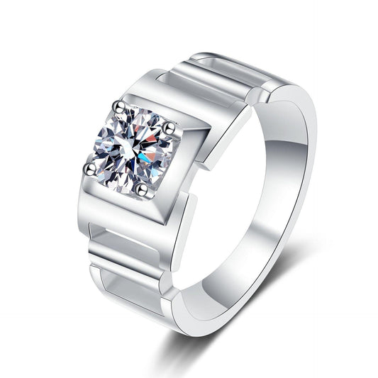 1.70 TCW Round Cut Solitaire Lab Grown Diamond Ring for Women