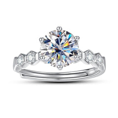 1.00 TCW Round Cut Semi Mount Lab Grown Diamond Ring for Women