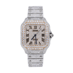 Orologio CS Two Tone 41MM Moissanite Diamond 20CT