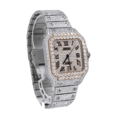 Orologio CS Two Tone 41MM Moissanite Diamond 20CT