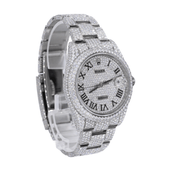 Orologio DJ 41MM Moissanite Diamond Two Row Bezel 22CT