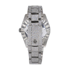 Orologio DJ 41MM Moissanite Diamond Two Row Bezel 22CT