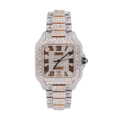 Orologio CS Two Tone 41MM Moissanite Diamond 20CT