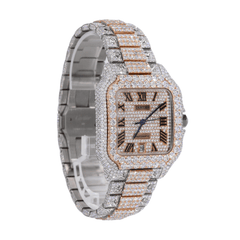 Orologio CS Two Tone 41MM Moissanite Diamond 20CT