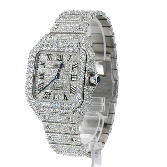 Orologio CS 41MM Moissanite Diamond 20CT