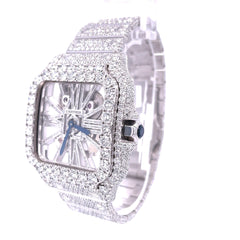 Orologio CS Skeleton 41MM VVS Moissanite Diamond 20CT