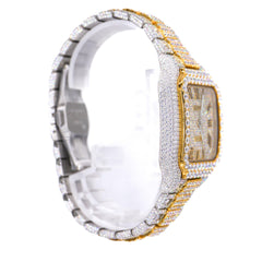 Orologio CS Two Tone 41MM Moissanite Diamond 20CT