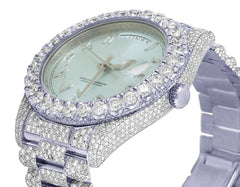 Rolex Watch fully iced out moissanite watch automatic wrist watch for mens