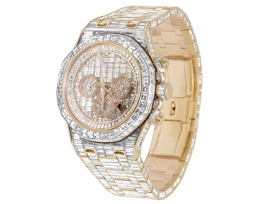 Audemars Piguet Watch custom vvs moissanite diamond watch mens wrist watch for gift