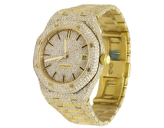 Audemars Piguet Watch hip hop watch for men iced out bling moissanite diamond watch quartz watches