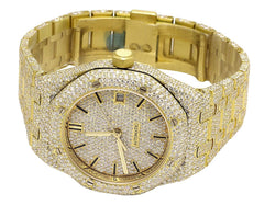 Audemars Piguet Watch hip hop watch for men iced out bling moissanite diamond watch quartz watches