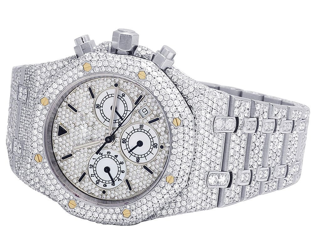 Audemars Piguet Watch 42 mm iced out diamond watch moissanite hip hop watch mens wrist watch