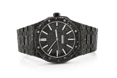 Audemars Piguet Watch full iced out black vvs moissanite watch stainless steel black gold plated watch hip hop watch