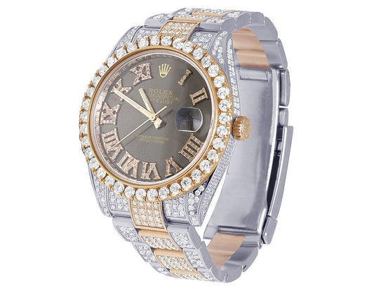 Rolex Watch moissanite vvs iced out diamond watch men luxury wrist watch quartz watch