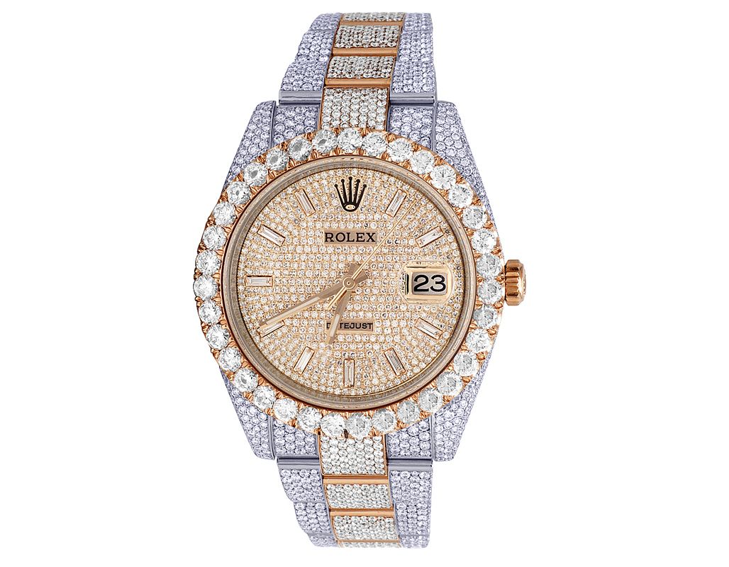 Rolex Watch men hip hop watch iced out moissanite watch luxury wrist watch