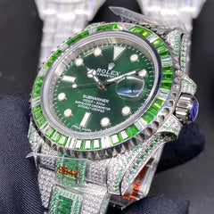 Rolex Watch 43mm men iced out watch custom moissanite watch automatic wrist watch