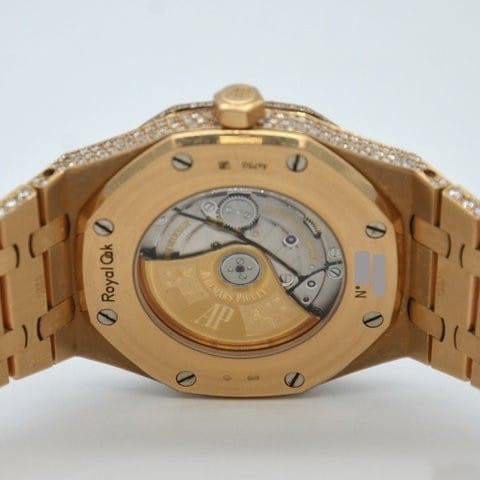 Audemars Piguet Watch vvs moissanite watch for him hip hop diamond watch gold plated stainless steel watch