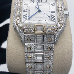 Cartier Watch luxury men watches moissanite diamond watch iced out bust down watch