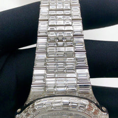 Patek Philippe Watch luxury iced out moissanite vvs diamond watch for men with automatic movement