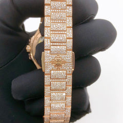 Patek Philippe Watch hip hop moissanite watch iced out diamond watch bling watch for men