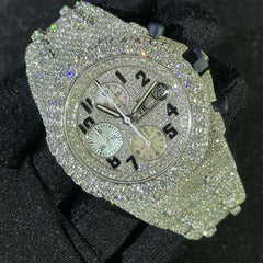 Audemars Piguet Watch custom moissanite watch for mens iced out diamond hip hop watch bust down watch for gift