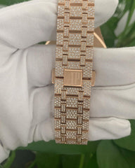 Audemars Piguet Watch custom baguette diamond watch hip hop iced out watch moissanite men wrist watch